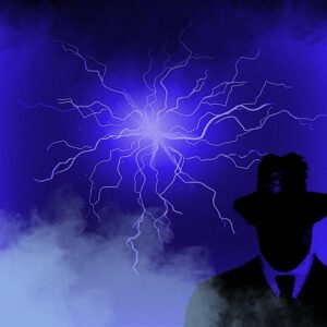 Startbild Online Escape Game Mathematik - das mathematische Tesladventure