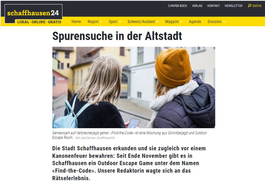 Beitrag Bock Schaffhausen